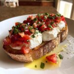 Burrata Bruschetta with Ba