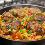 CAJUN CHICKEN ORZO