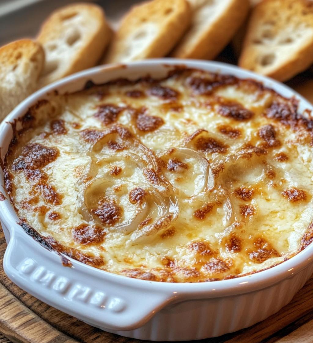 Caramelized Onion & Gruyere Dip - The Ultimate Party Appetizer! - detail 1