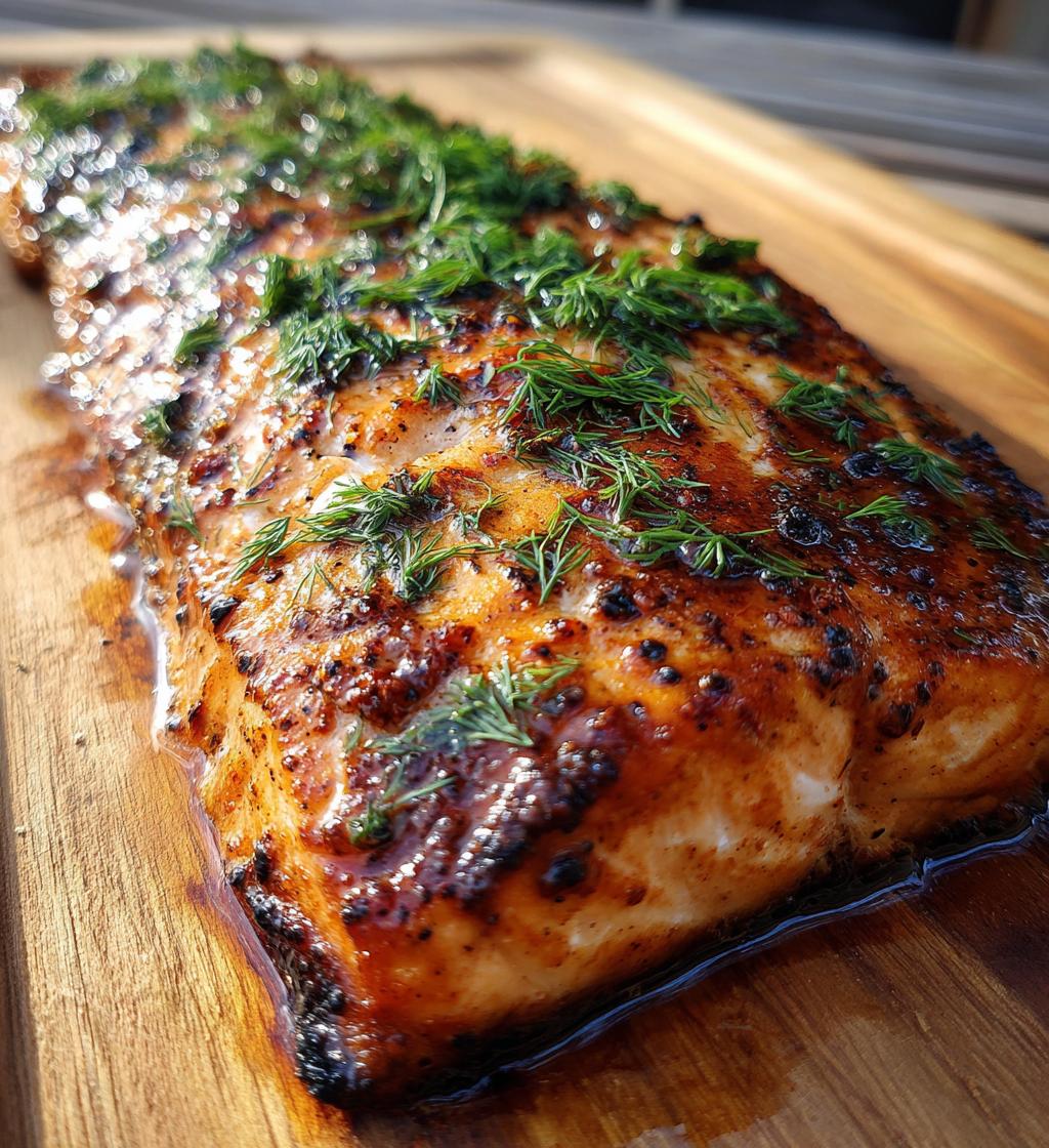 Cedar Plank Salmon