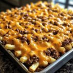 Cheeseburger French Fry Bake