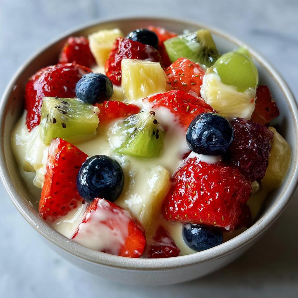 Cheesecake Fruit Salad - detail 1