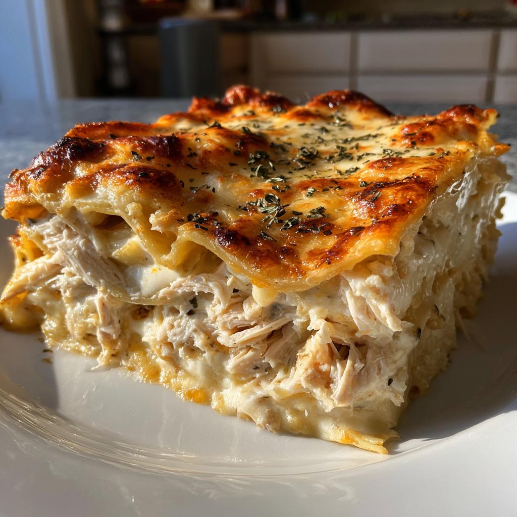 Chicken Alfredo Lasagna
