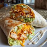 Chicken Avocado Ranch Burritos