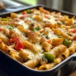 Chicken Fajita Pasta Bake