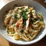 Chicken Fettuccine Alfredo – Creamy Pasta Recipe