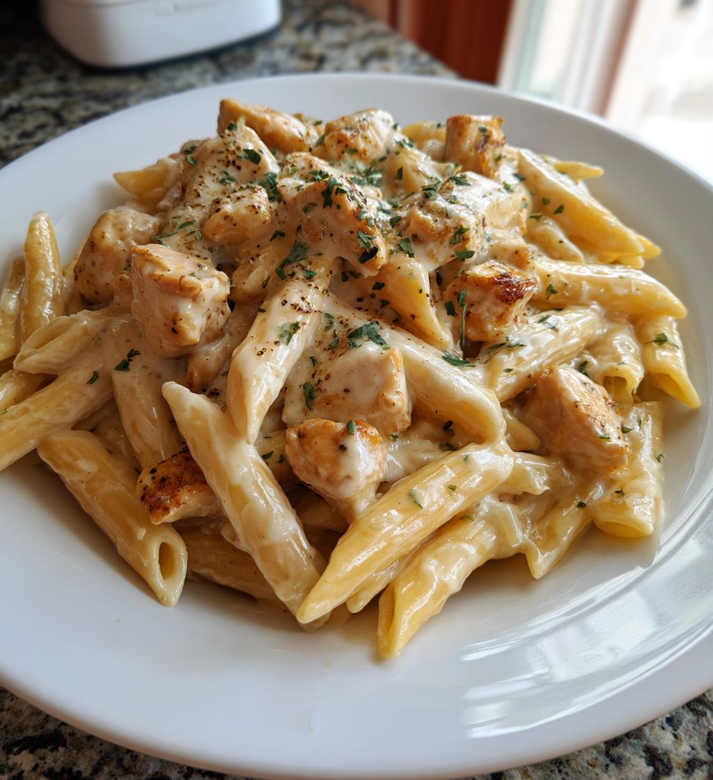 Chicken Pasta with Creamy Sauce to Enjoy Today
