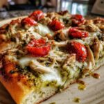 Chicken Pesto Flatbread Recipe