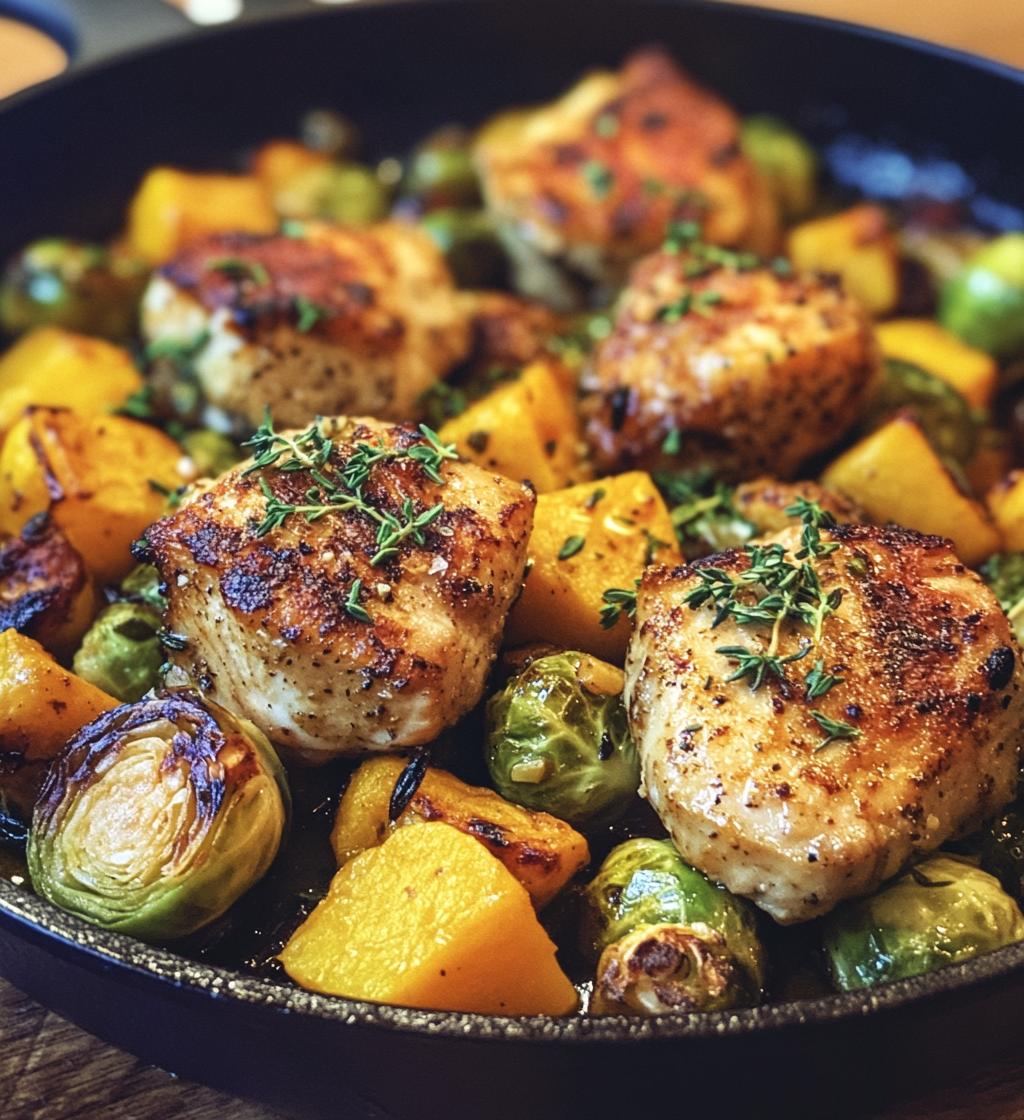 Chicken and Veggie Fall Skillet - detail 1