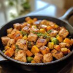 Chicken and Veggie Fall Skillet