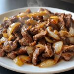 Chinese Beef and Onion Stir Fry