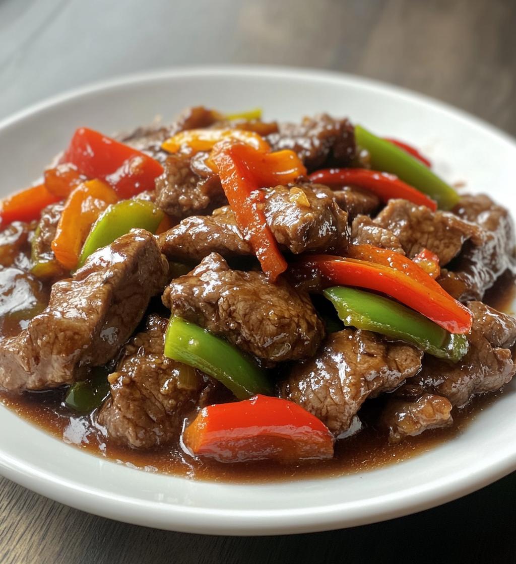 Chinese Pepper Steak