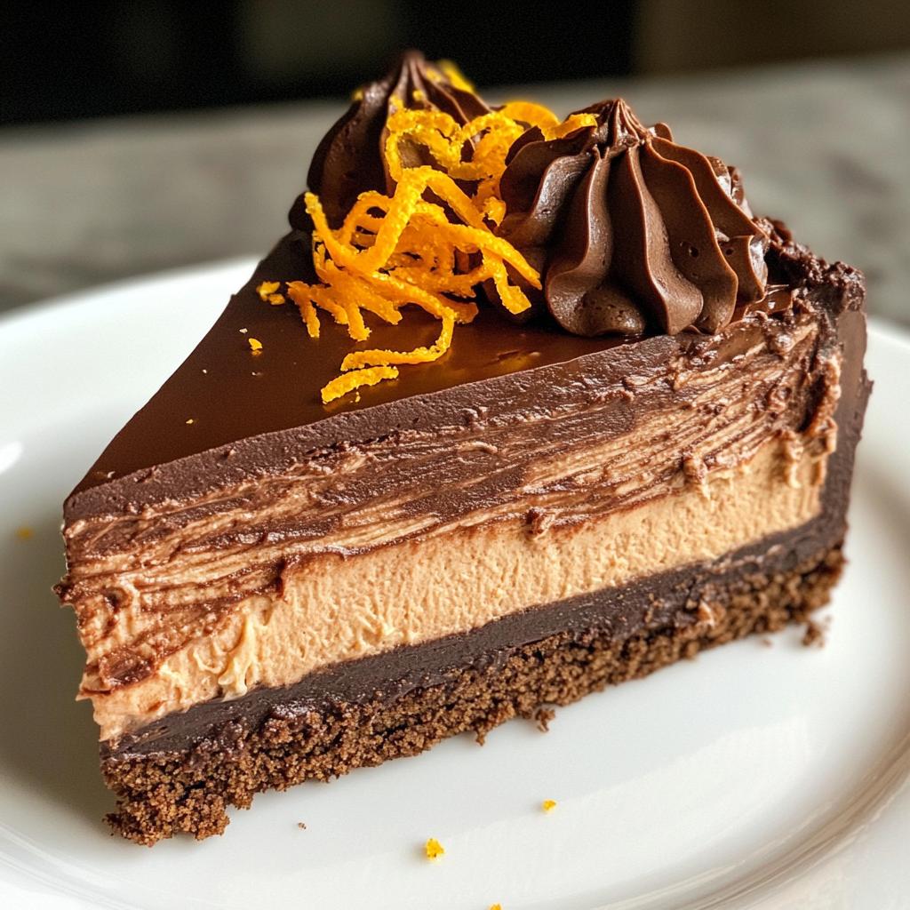 Chocolate Orange Cheesecake