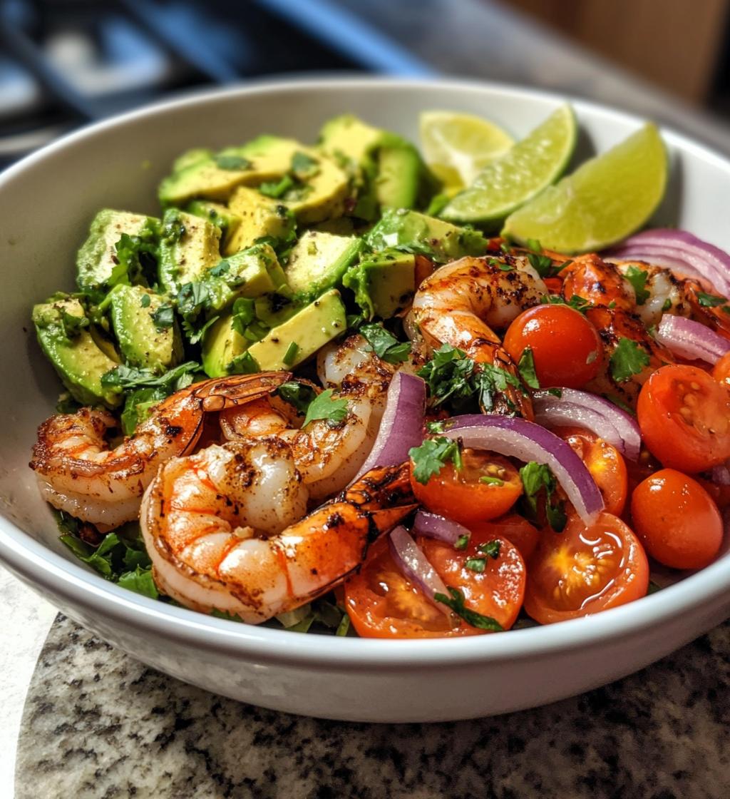 Cold Shrimp and Avocado Salad Recipe: Fresh & Easy Summer Dish - detail 1