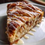 Cozy Apple Kringle with Vanilla Glaze