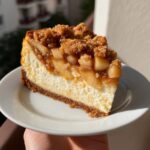 Creamy Apple Crumble Cheesecake - Perfect Fall Dessert!