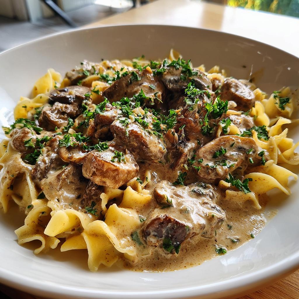 Creamy Beef Stroganoff (Halal Style) - detail 1
