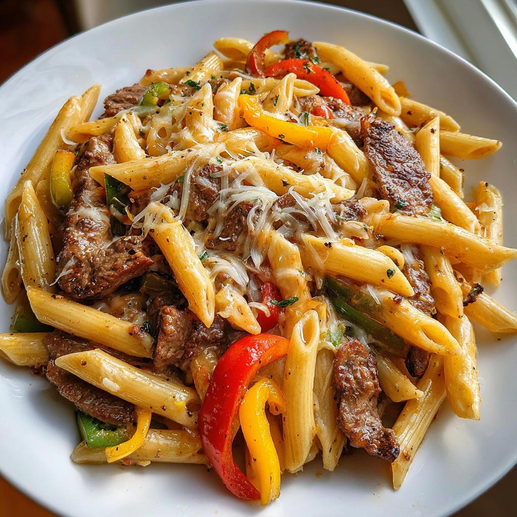 Creamy Cajun Beef Pasta - detail 1