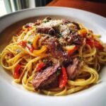 Creamy Cajun Beef Pasta