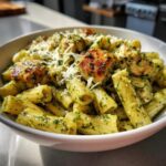 Creamy Chicken Pesto Pasta