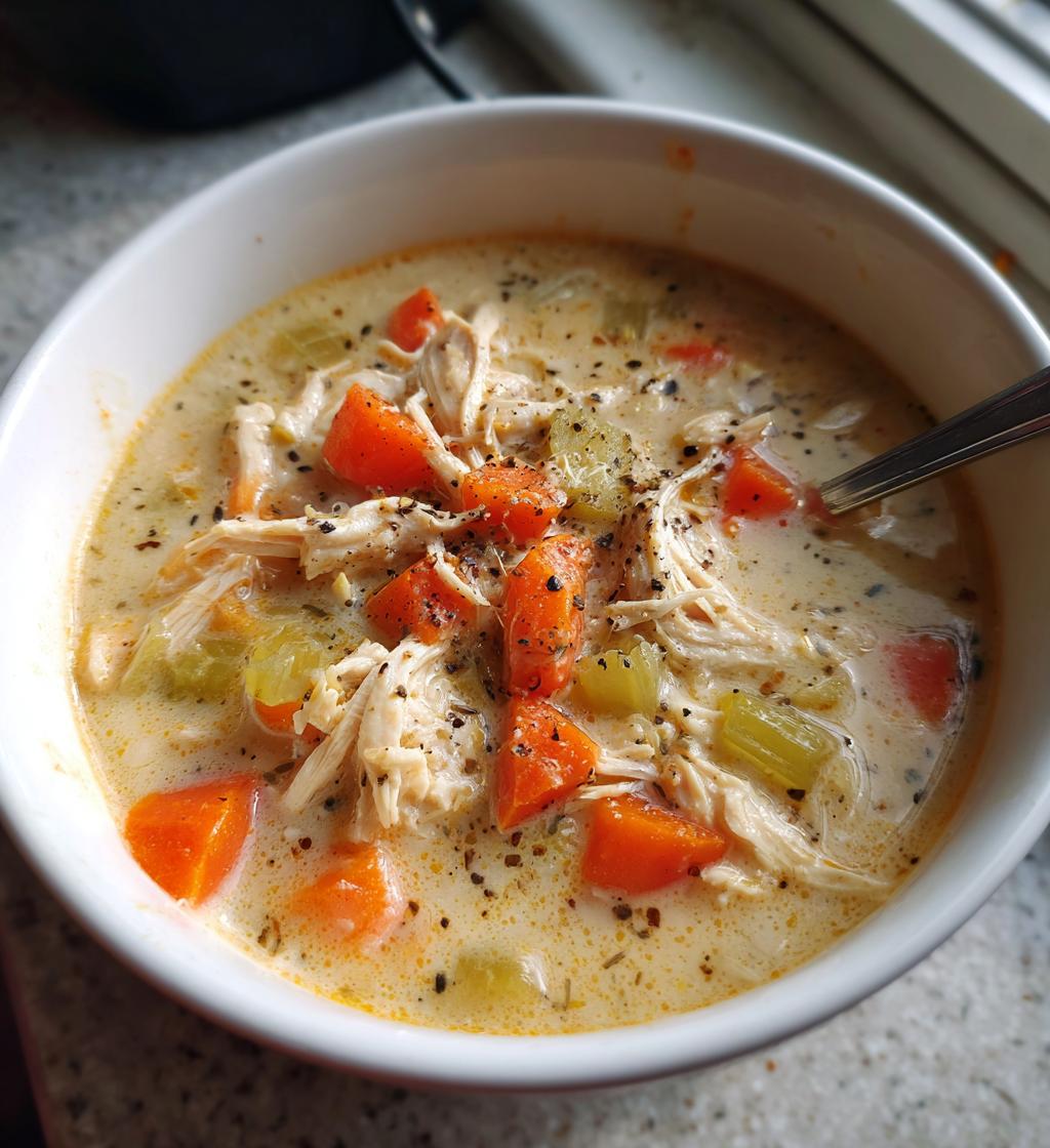 Creamy Chicken Soup - detail 1