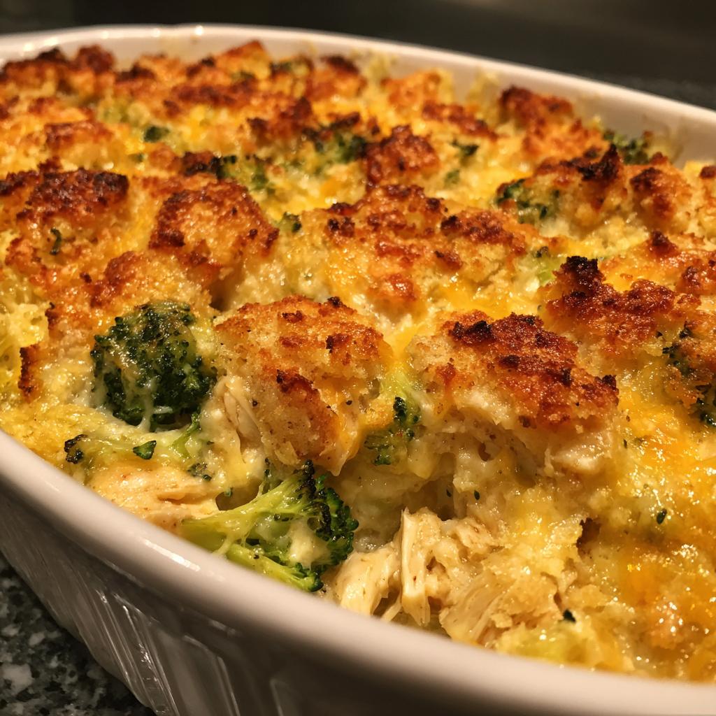 Creamy Chicken and Broccoli Bake