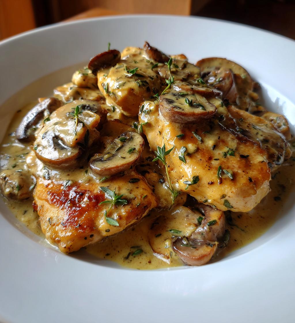 Creamy Mushroom Chicken Skillet - detail 1