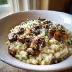 Creamy Mushroom Risotto with Parmesan: Easy Italian Comfort Food