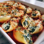 Creamy Spinach and Ricotta Stuffed Shells – A Family Pasta Favorite