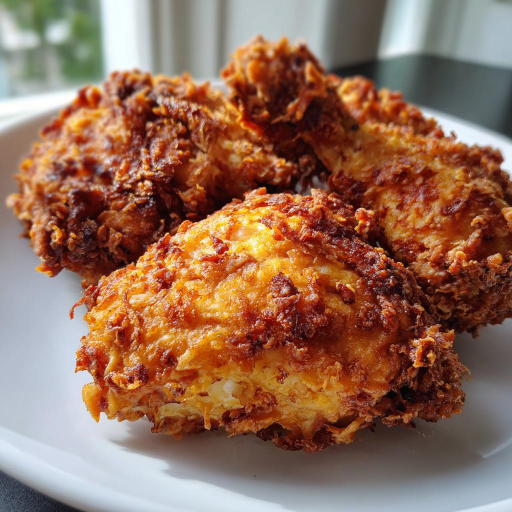 Crispy Buttermilk Fried Chicken