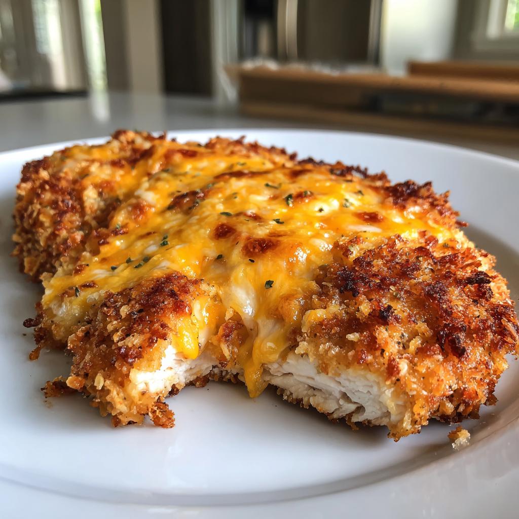 Crispy Cheesy Chicken Recipe Made Easy