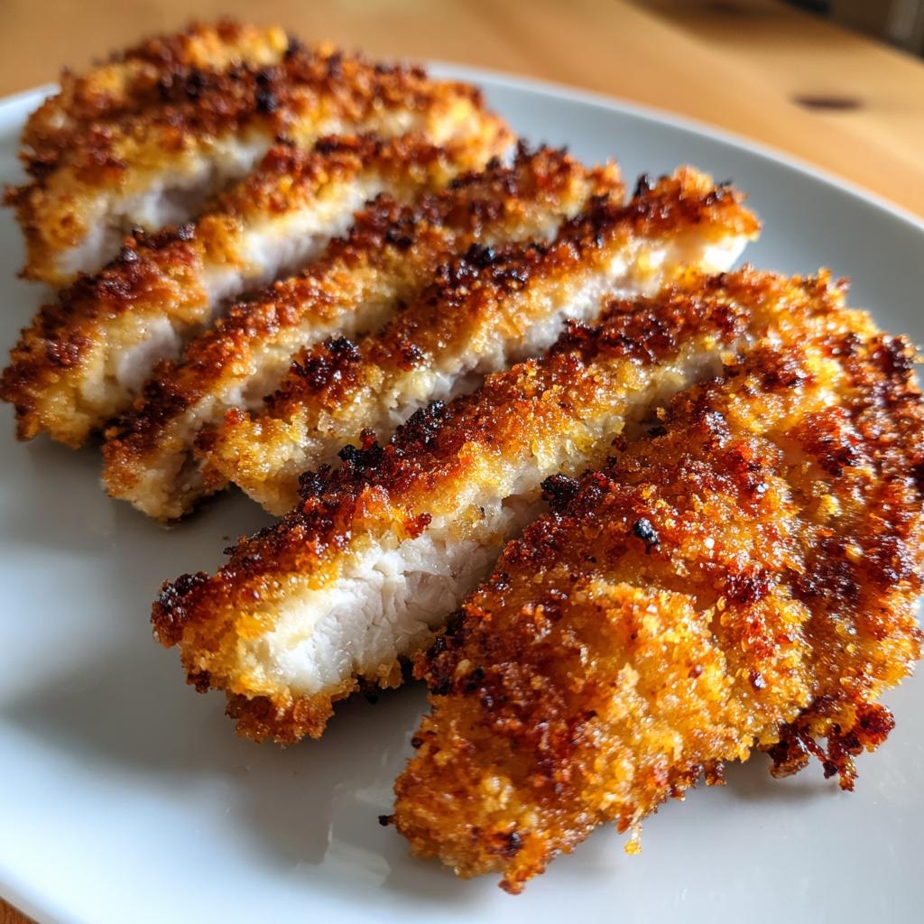 Crispy Homemade Baked Chicken Tenders