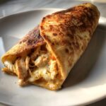 Crunchy Crispy Air Fryer Chicken & Mozzarella Wraps | Easy Air Fryer Recipe