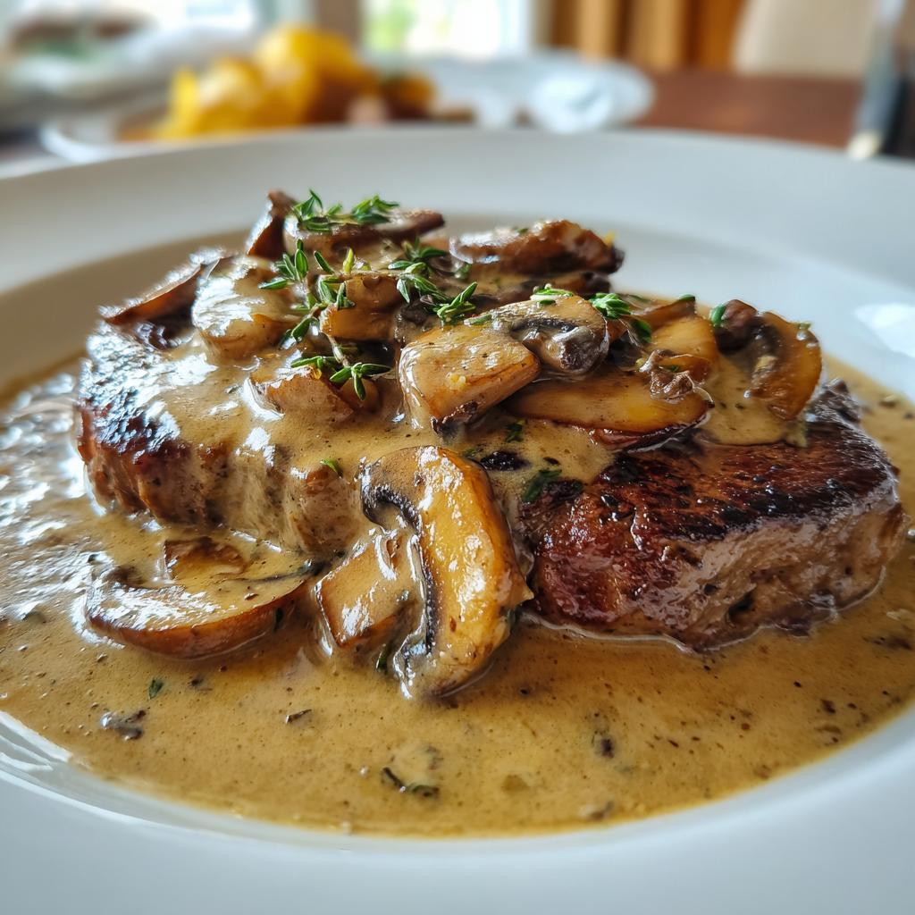 Decadent Creamy Mushroom Sauce to Elevate Your Steak