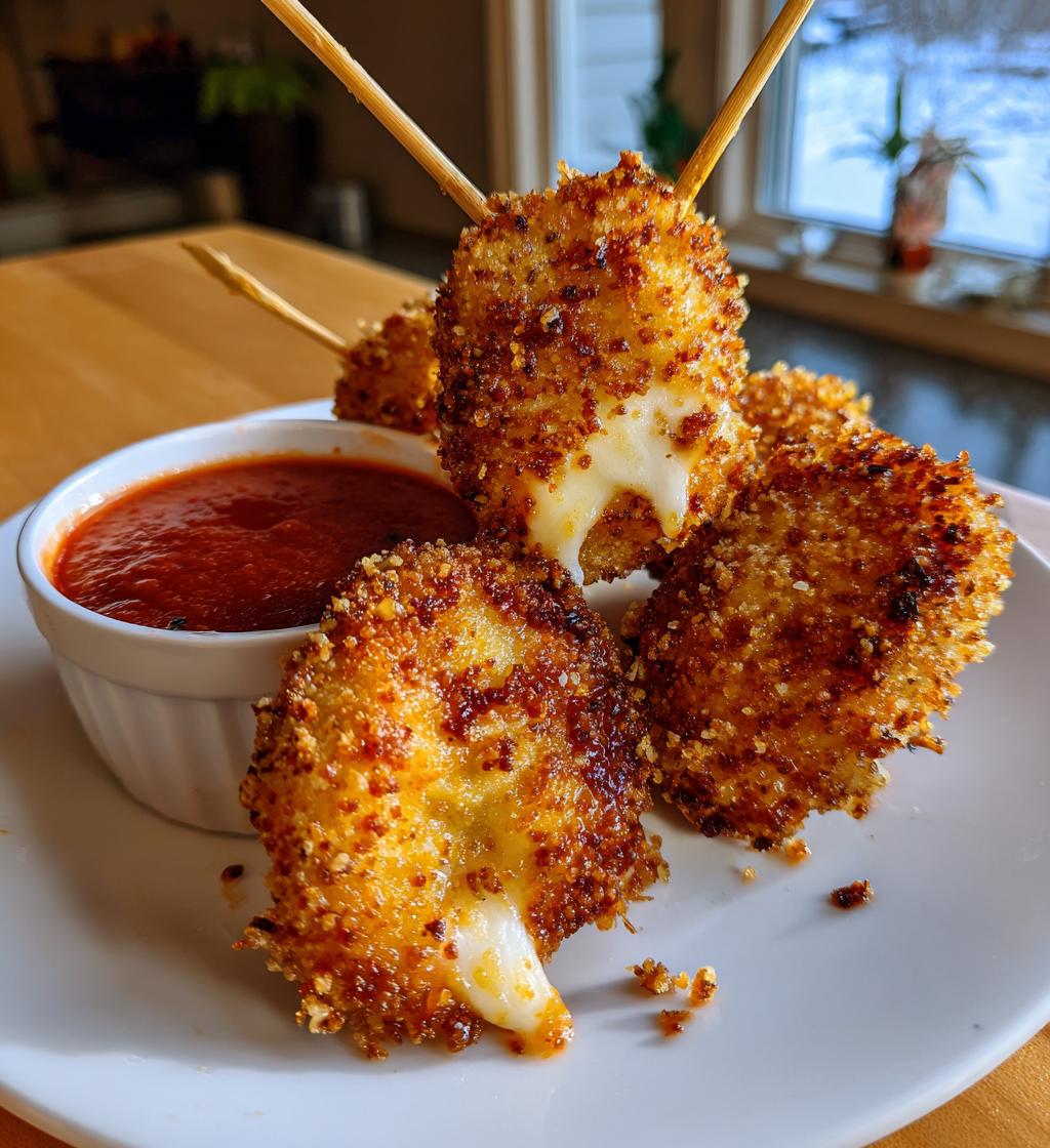 Deep-Fried Ravioli On a Stick - detail 1
