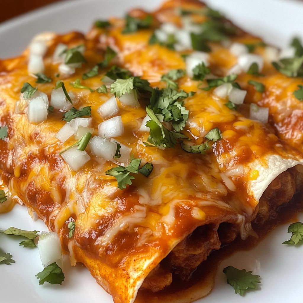 Easy Cheesy Beef Enchiladas - detail 1