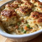 Easy Chicken Cobbler Dinner Casserole