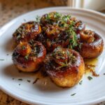 Easy Oven-Roasted Mushrooms with Soy Sauce & Honey