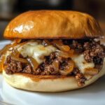 French Onion Meat Sloppy Joes