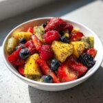 Fresh Fruit Salad with Honey-Lime Poppy Seed Dressing, perfect Easter Salad Recipe
