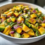 Fresh Mango Avocado Salsa with Lime – Easy Summer Side Dish