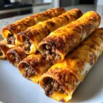 Garlic Butter Beef Cheeseburger Rollups