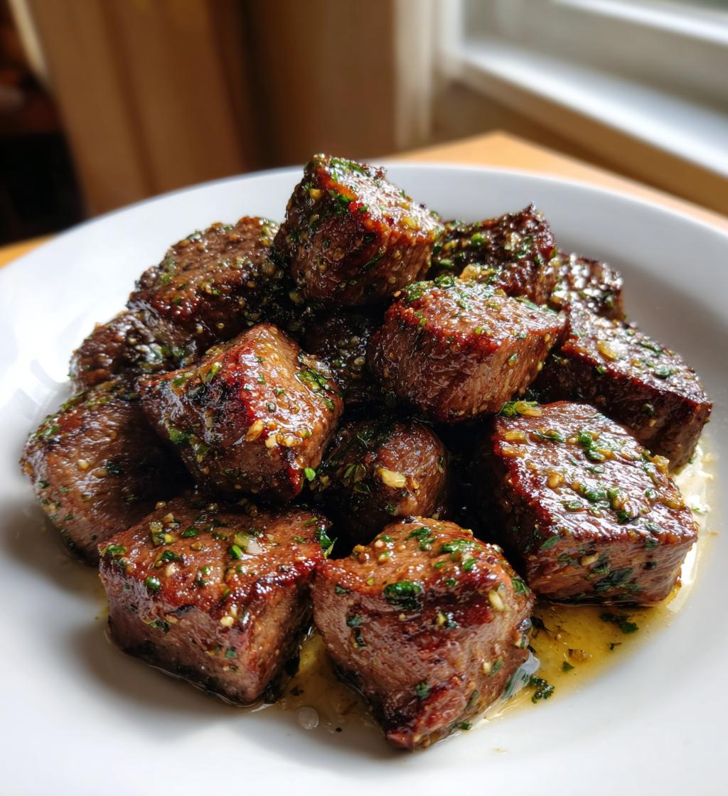 Garlic Butter Beef Steak Bites - detail 1
