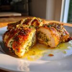Garlic Butter Stuffed Chicken Breast