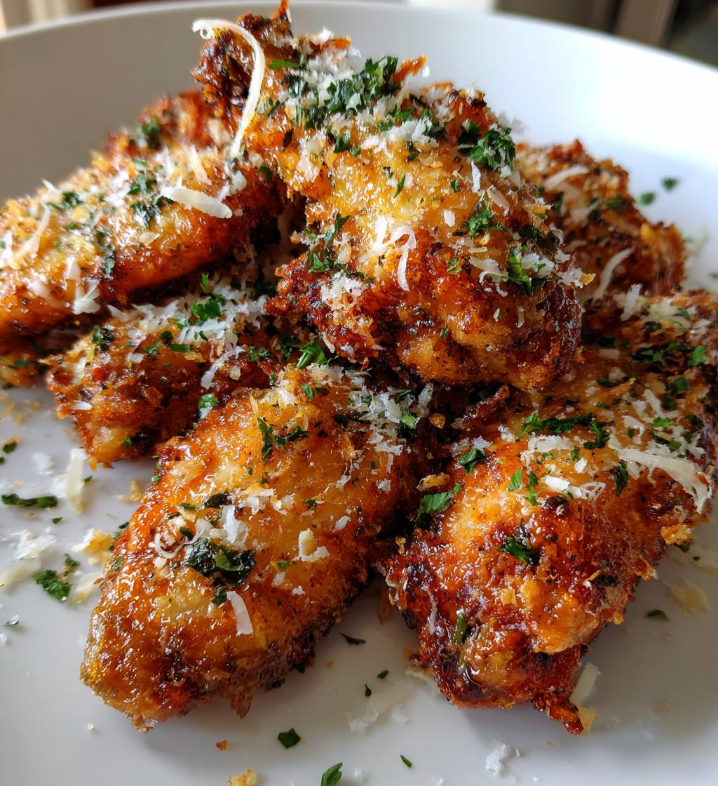 Garlic Parmesan Air-Fried Chicken Wings - detail 1