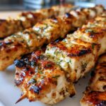 Garlic Parmesan Chicken Skewers Recipe: Juicy, Easy & Delicious!