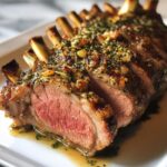 Garlic Roasted Rack of Lamb with Butter Sauce RecipeCreamy Chicken Breast in Spinach Parmesan Sauce Recipe