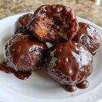 Glazed Chocolate Donut Holes