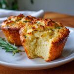 Golden Crust Garlic Rosemary Focaccia Muffins – Fluffy, Buttery & Packed with Flavor!