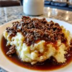 Ground Beef & Gravy with Mashed Potatoes